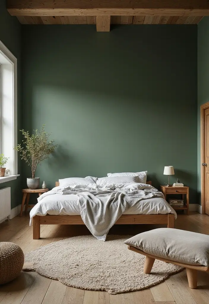 30+ Relaxing Bedroom Ideas for the Perfect Retreat 2 30+ Relaxing Bedroom Ideas for the Perfect Retreat - 2. Earthy Color Palette for Calm Vibes