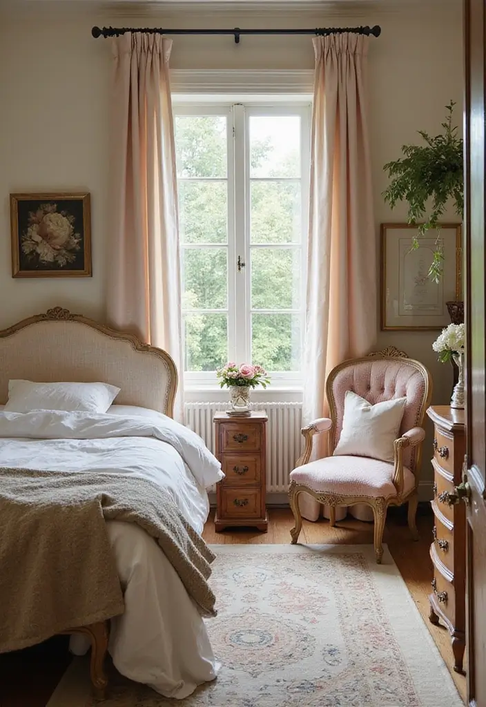 30+ Sims 4 Bedroom Ideas to Inspire Your Next Build 10 30+ Sims 4 Bedroom Ideas to Inspire Your Next Build - 10. Vintage Romance