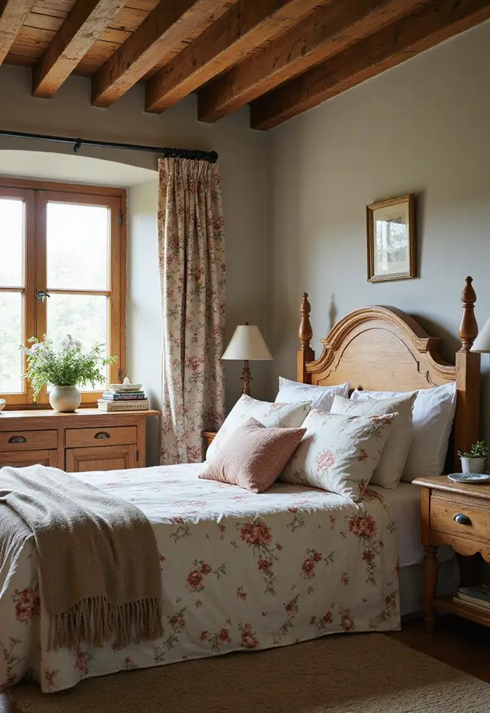 30+ Sims 4 Bedroom Ideas to Inspire Your Next Build 22 30+ Sims 4 Bedroom Ideas to Inspire Your Next Build - 22. Vintage Farmhouse