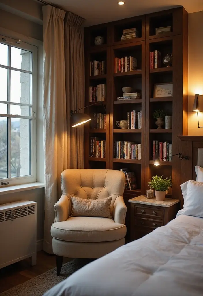 30+ Sims 4 Bedroom Ideas to Inspire Your Next Build 23 30+ Sims 4 Bedroom Ideas to Inspire Your Next Build - 23. Creative Reading Nooks