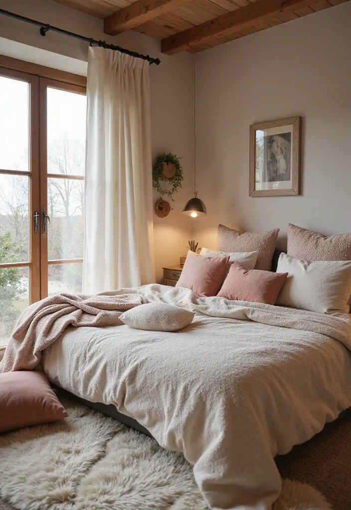 30+ Sims 4 Bedroom Ideas to Inspire Your Next Build 27 30+ Sims 4 Bedroom Ideas to Inspire Your Next Build - 27. Soft Textures and Comfort