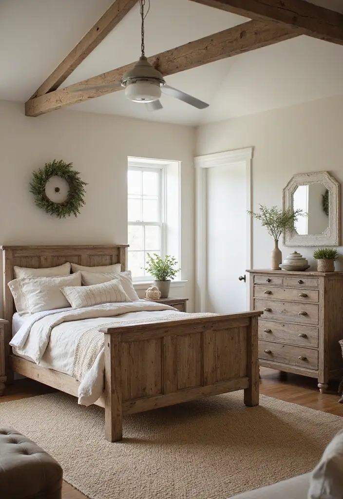 30+ Sims 4 Bedroom Ideas to Inspire Your Next Build 3 30+ Sims 4 Bedroom Ideas to Inspire Your Next Build - 3. Rustic Farmhouse Charm