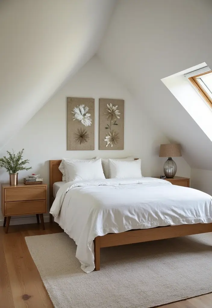30+ Slanted Ceiling Bedroom Ideas That Maximize Space 9 30+ Slanted Ceiling Bedroom Ideas That Maximize Space - 9. Sloping Ceiling Mirrors