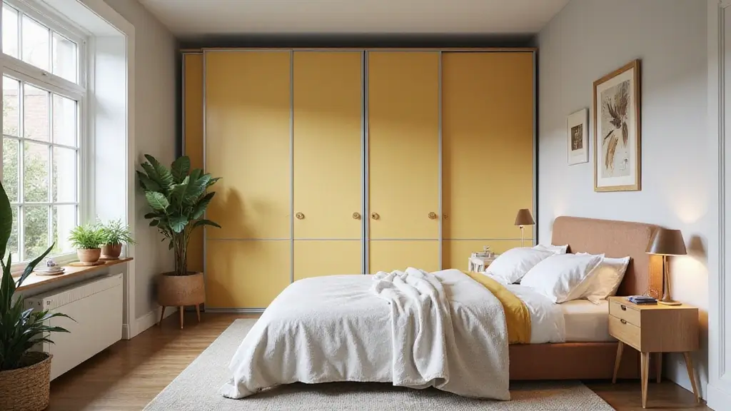 30+ Sliding Wardrobe Bedroom Design Ideas for Small Spaces