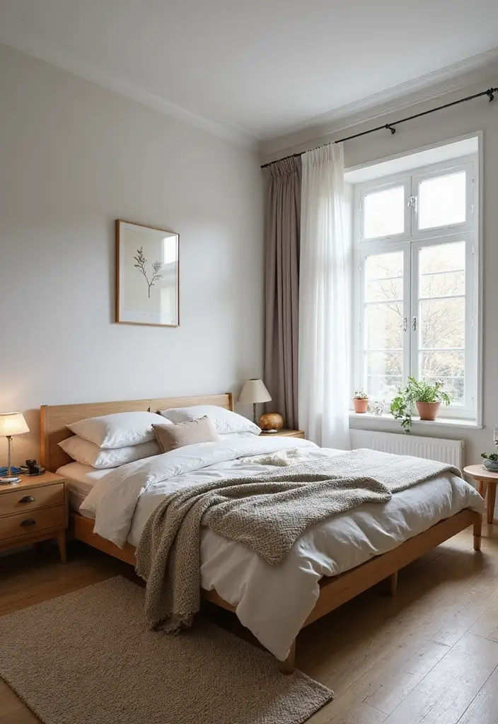30+ Small Bedroom Ideas That Work Even in Tiny Spaces 12 30+ Small Bedroom Ideas That Work Even in Tiny Spaces - 12. Creative Bed Placement