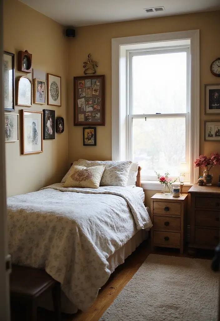 30+ Small Bedroom Ideas That Work Even in Tiny Spaces 13 30+ Small Bedroom Ideas That Work Even in Tiny Spaces - 13. Personal Touches
