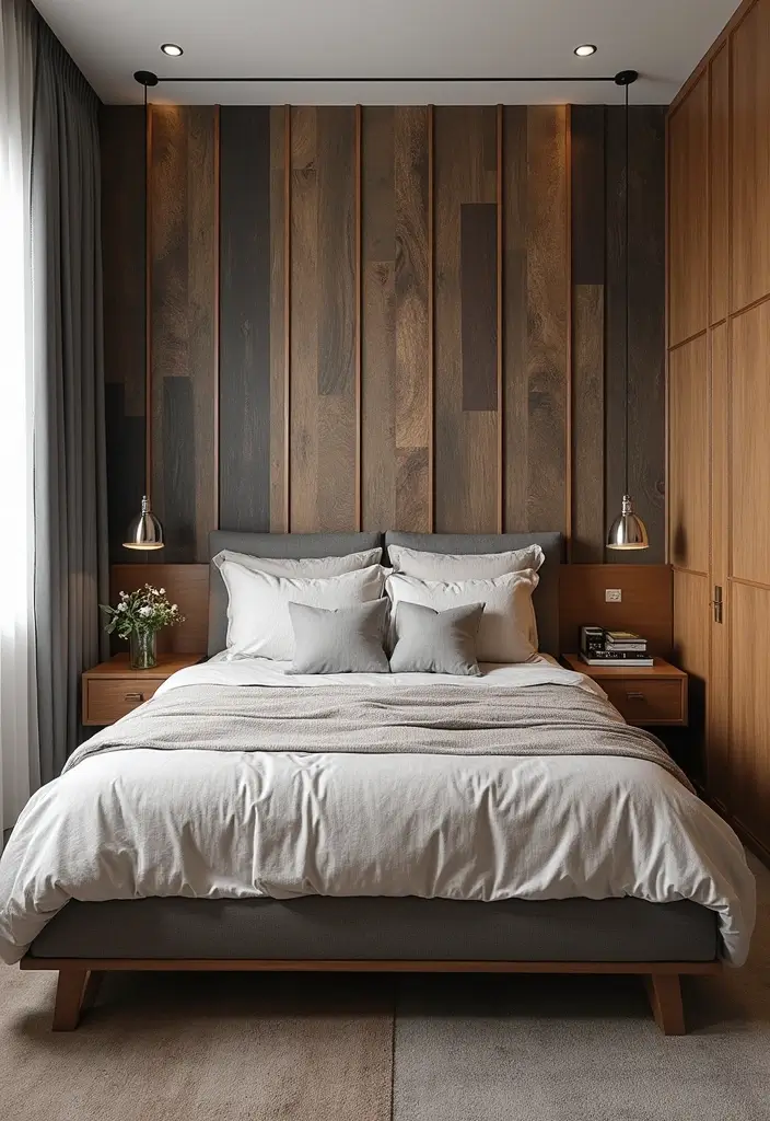 30+ Small Bedroom Ideas That Work Even in Tiny Spaces 28 30+ Small Bedroom Ideas That Work Even in Tiny Spaces - 28. Feature Wall Ideas