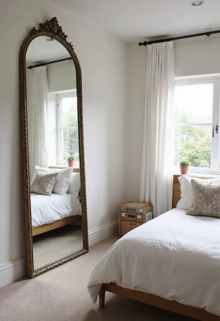 30+ Small Bedroom Ideas That Work Even in Tiny Spaces 4 30+ Small Bedroom Ideas That Work Even in Tiny Spaces - 4. Mirrors to Expand Space