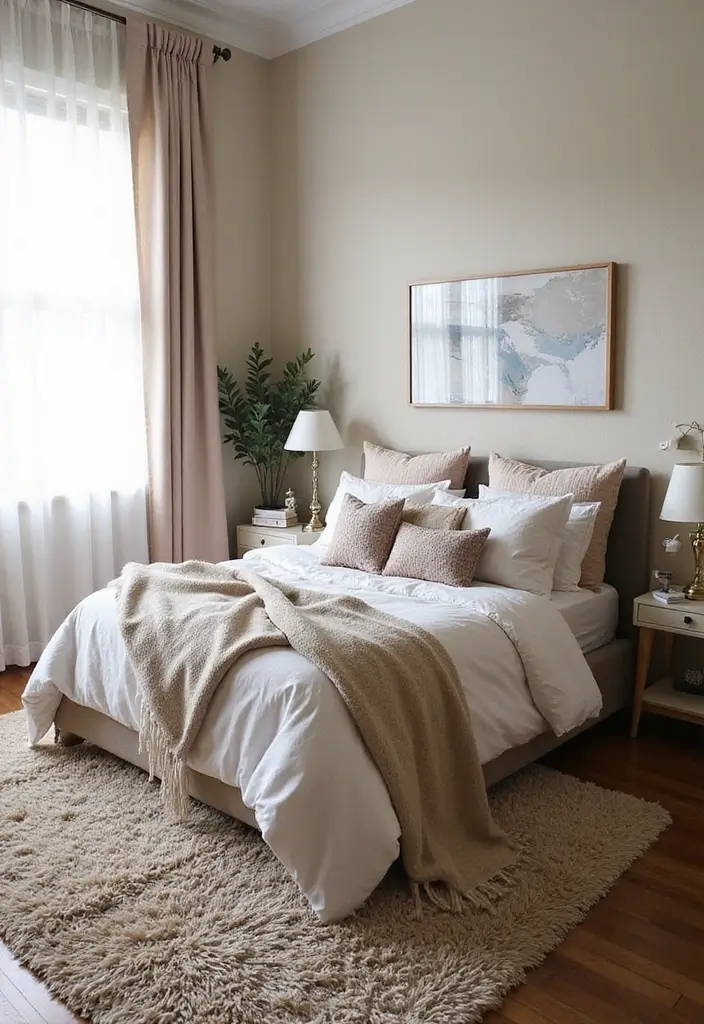 30+ Small Modern Bedroom Ideas That Save Space in Style 10 30+ Small Modern Bedroom Ideas That Save Space in Style - 10. Incorporating Textures