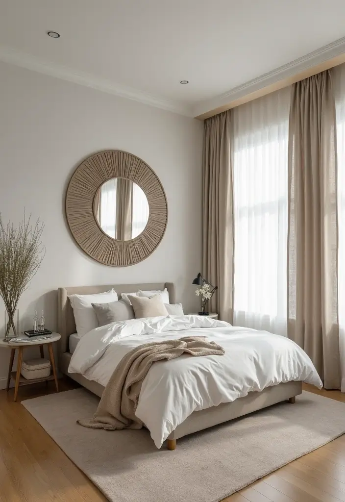 30+ Small Modern Bedroom Ideas That Save Space in Style 5 30+ Small Modern Bedroom Ideas That Save Space in Style - 5. Use of Mirrors