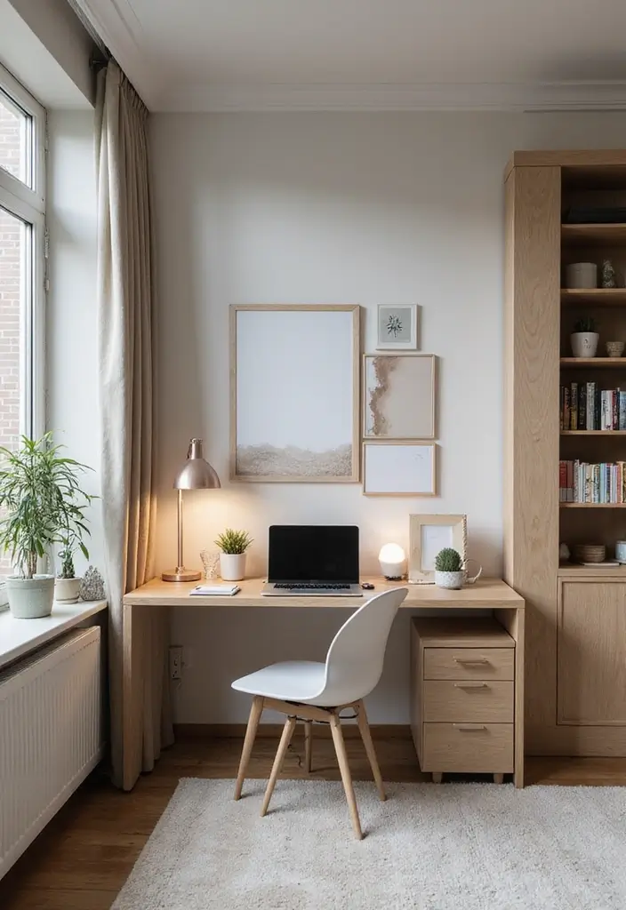 30+ Stylish Girl Bedroom Ideas You’ll Fall in Love With 20 30+ Stylish Girl Bedroom Ideas You’ll Fall in Love With - 20. Creative Workspaces