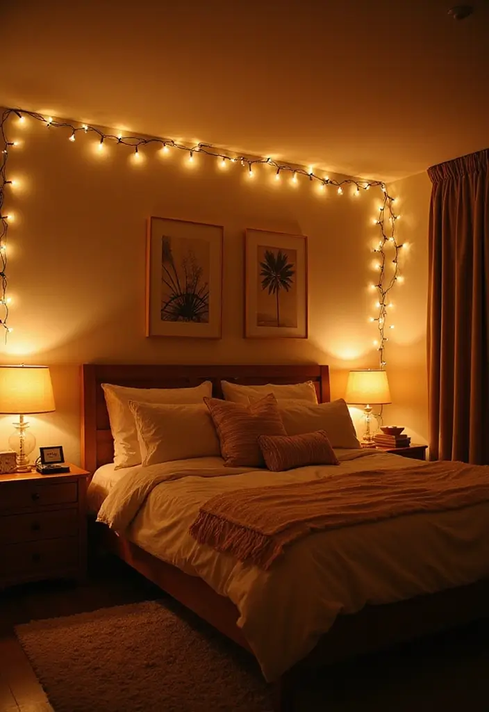 30+ Stylish Girl Bedroom Ideas You’ll Fall in Love With 23 30+ Stylish Girl Bedroom Ideas You’ll Fall in Love With - 23. Layered Lighting
