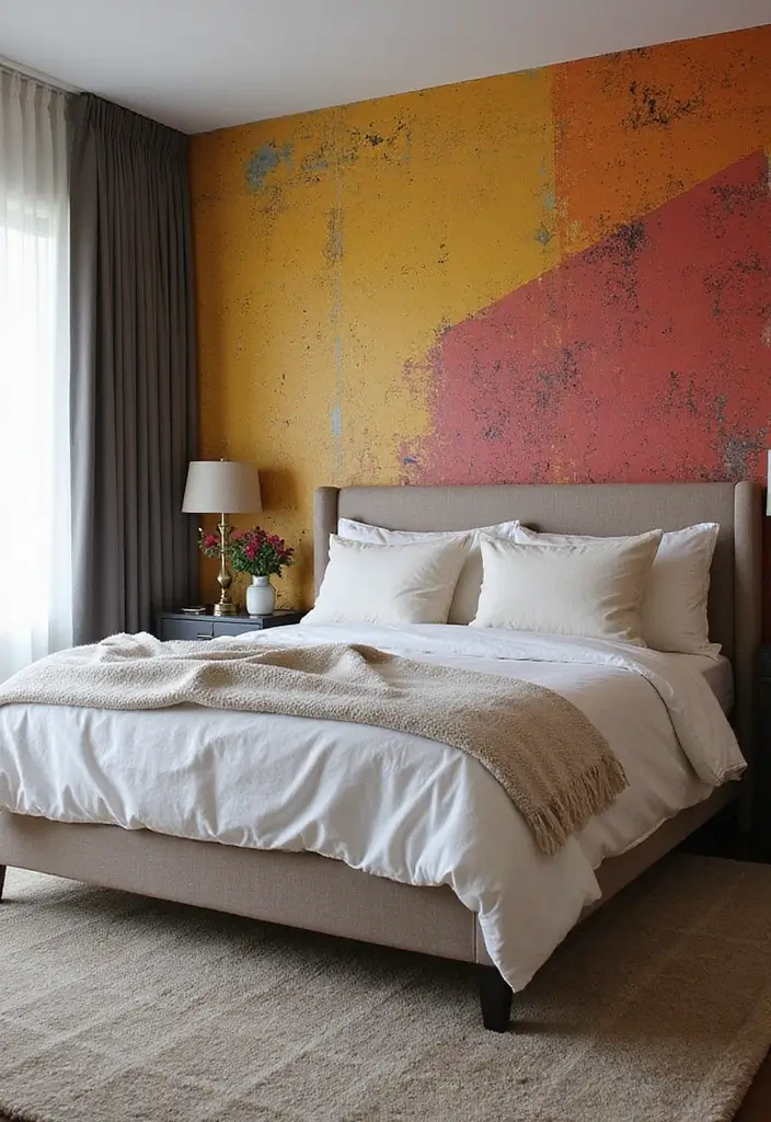 30+ Stylish Girl Bedroom Ideas You’ll Fall in Love With 25 30+ Stylish Girl Bedroom Ideas You’ll Fall in Love With - 25. Bold Accent Walls