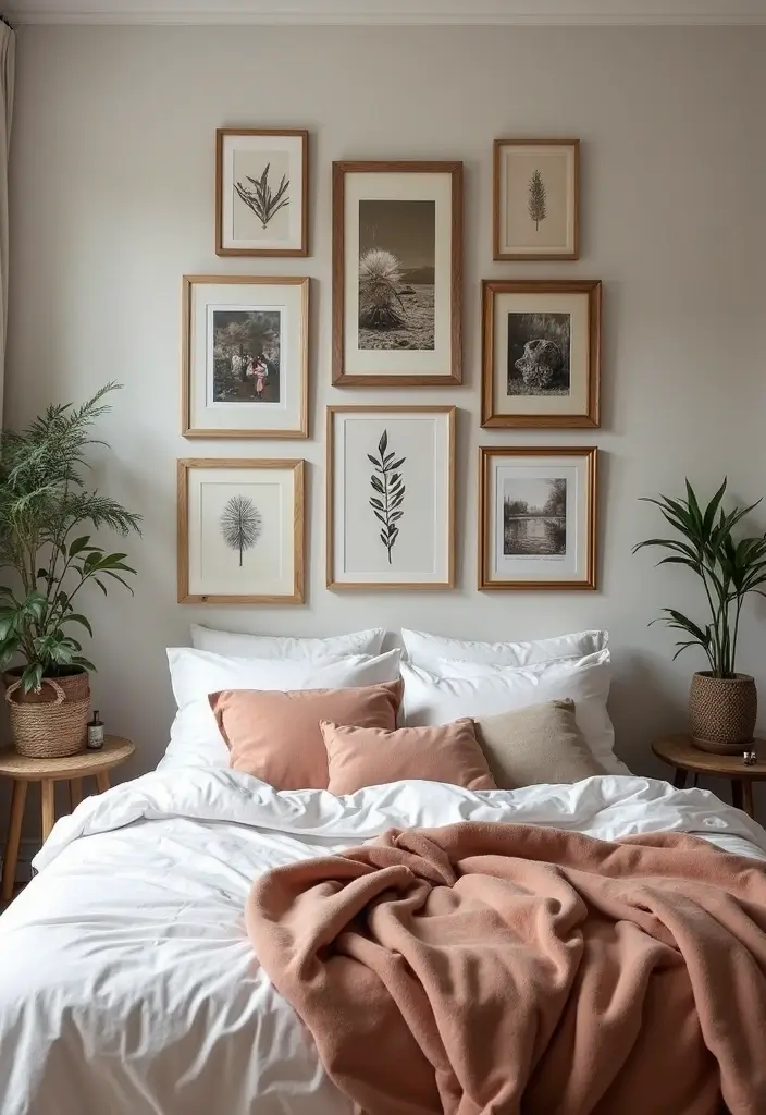 30+ Stylish Girl Bedroom Ideas You’ll Fall in Love With 5 30+ Stylish Girl Bedroom Ideas You’ll Fall in Love With - 5. Boho Wall Art