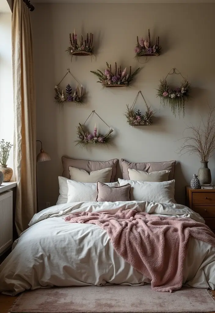 30+ Witchy Bedroom Ideas for a Magical Vibe 29 30+ Witchy Bedroom Ideas for a Magical Vibe - 29. Decorative Crowns